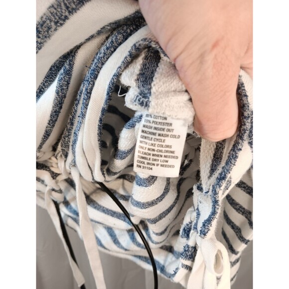 Red Camel Womens Small Blue/White Striped Pullover Sweater Medium W064 - Picture 7 of 8